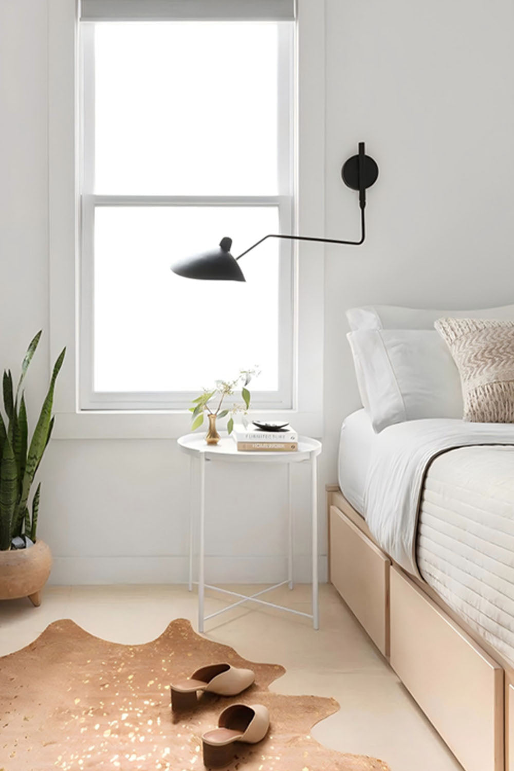 Adjustable Swing Arm Wall Lamp - view 5 | everlamps