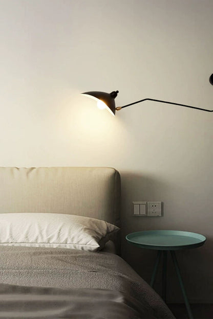 Adjustable Swing Arm Wall Lamp - view 10 | everlamps