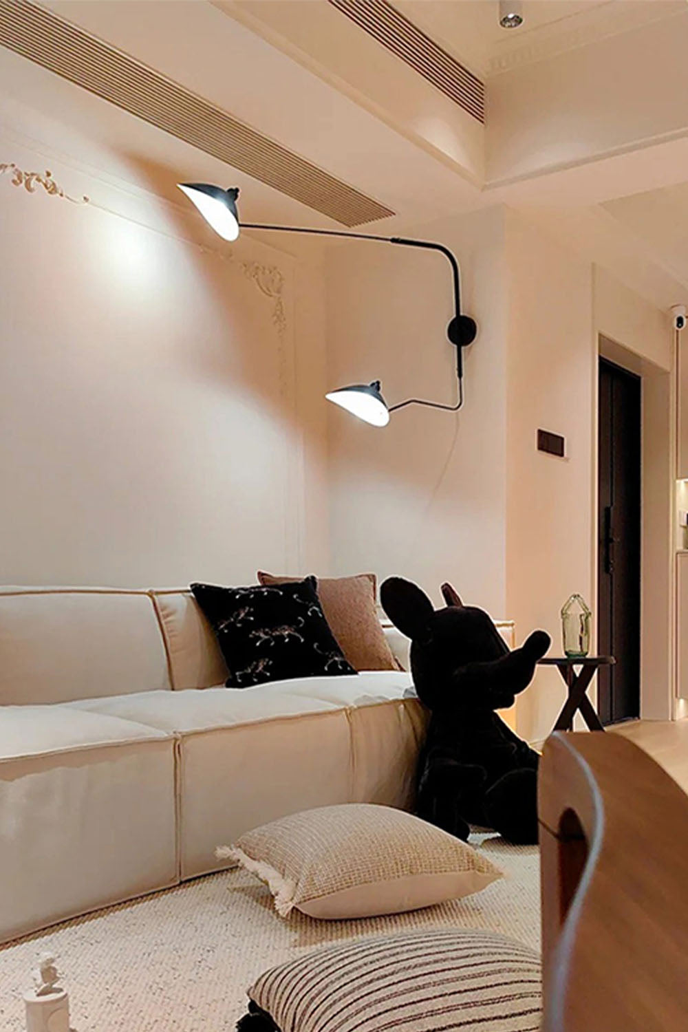 Adjustable Swing Arm Wall Lamp - view 11 | everlamps