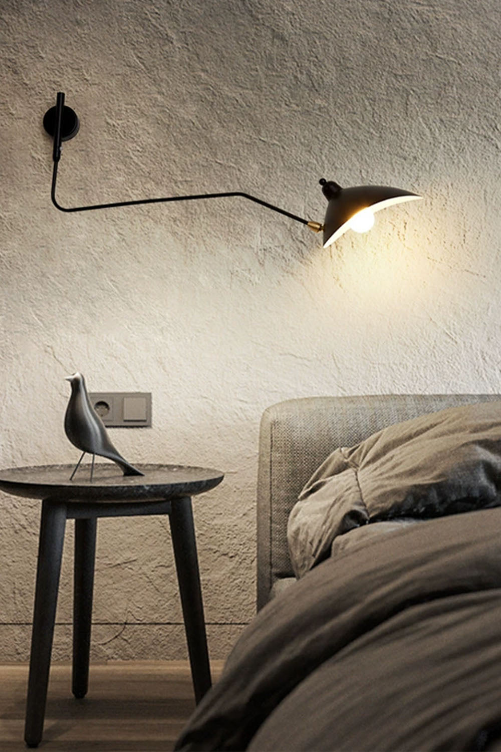 Adjustable Swing Arm Wall Lamp - view 13 | everlamps