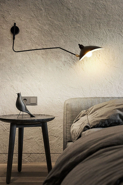 Adjustable Swing Arm Wall Lamp - view 13 | everlamps