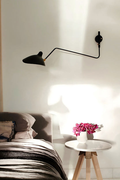 Adjustable Swing Arm Wall Lamp - view 17 | everlamps
