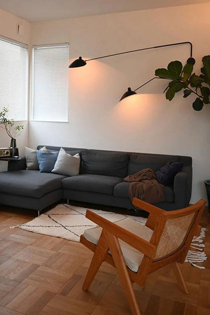 Adjustable Swing Arm Wall Lamp - view 8 | everlamps