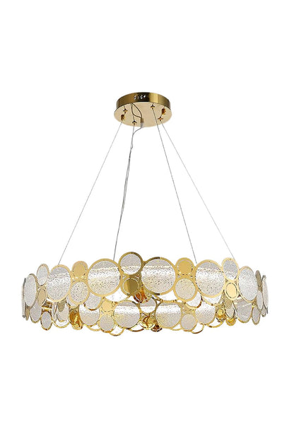 Adrianna Glass Round Chandelier - everlamps