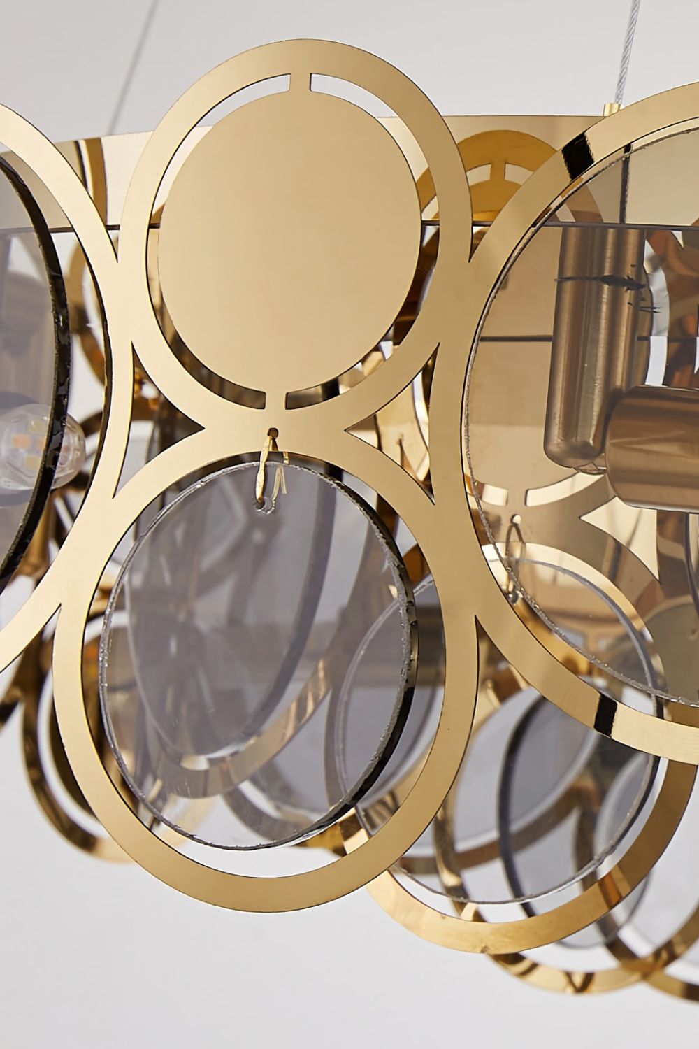 Adrianna Glass Round Chandelier - everlamps