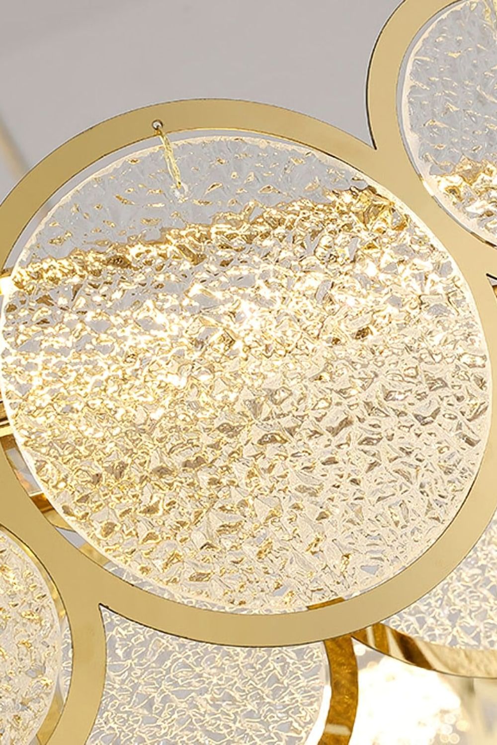 Adrianna Glass Round Chandelier - everlamps