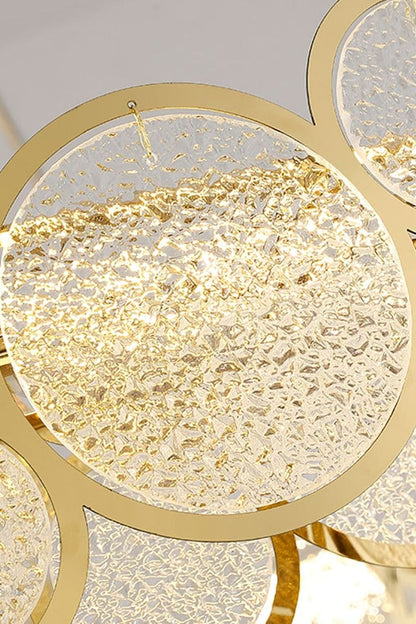 Adrianna Glass Round Chandelier - everlamps