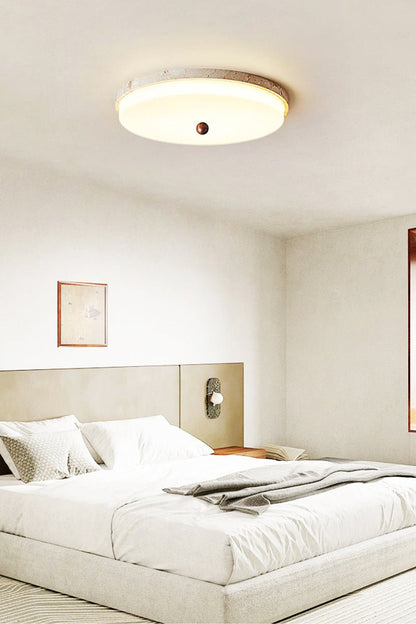 Aeon Travertine Globe Ceiling Light - view 9 | everlamps