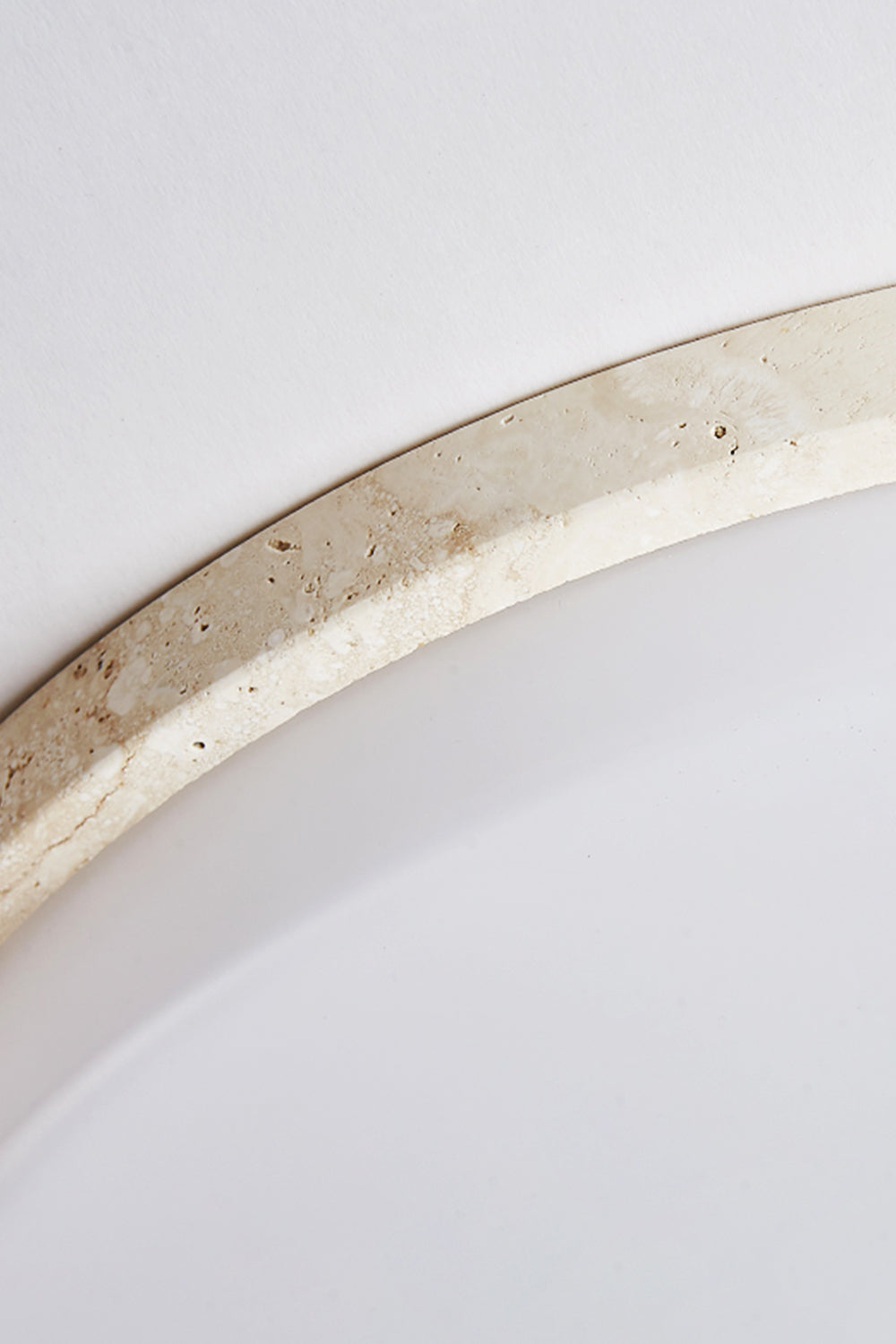 Aeon Travertine Globe Ceiling Light - view 15 | everlamps
