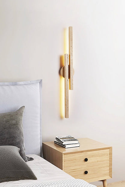 Aeris Travertine Wall Light - view 12 | everlamps