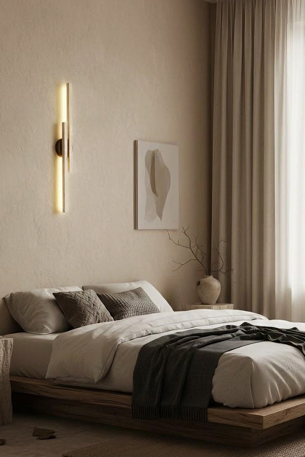 Aeris Travertine Wall Light - view 11 | everlamps