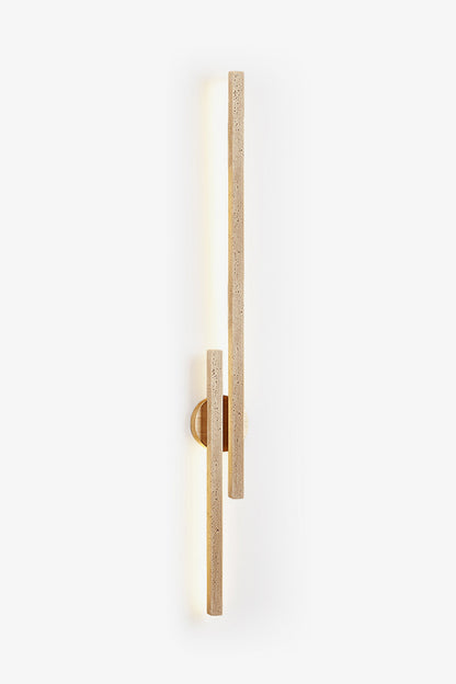 Aeris Travertine Wall Light - view 14 | everlamps