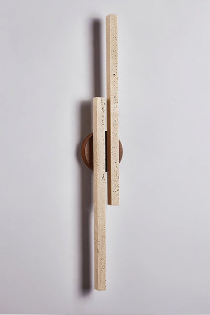 Aeris Travertine Wall Light - view 16 | everlamps