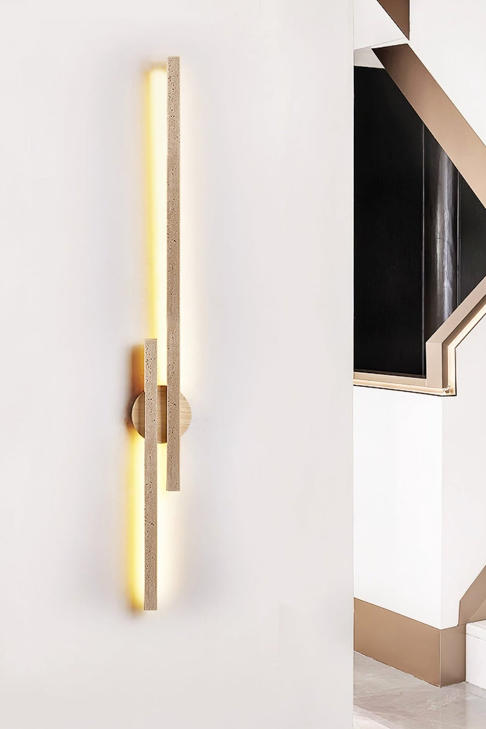 Aeris Travertine Wall Light - view 13 | everlamps