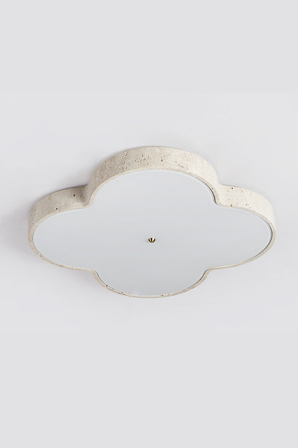 Aethel Cloud Travertine Ceiling Lamp - view 16 | everlamps