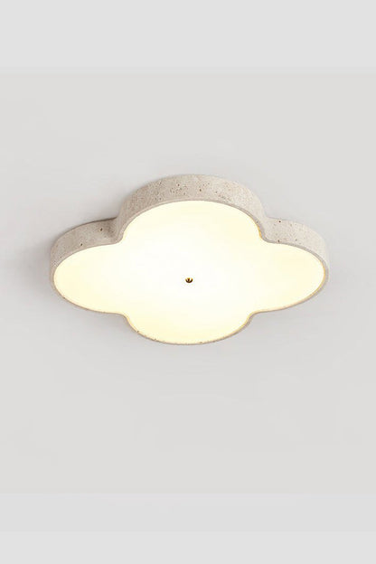Aethel Cloud Travertine Ceiling Lamp - view 14 | everlamps