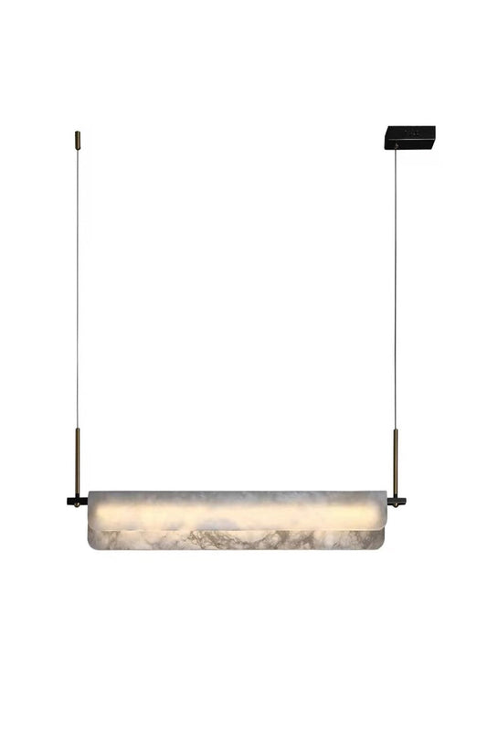 Alabaster Dining Linear Chandelier - everlamps