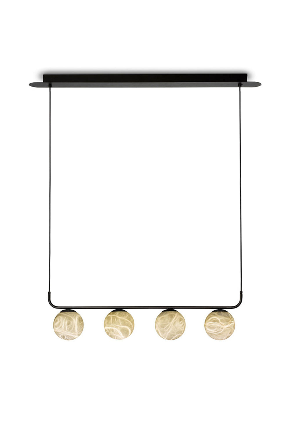 Alabaster Global Linear Pendant - everlamps
