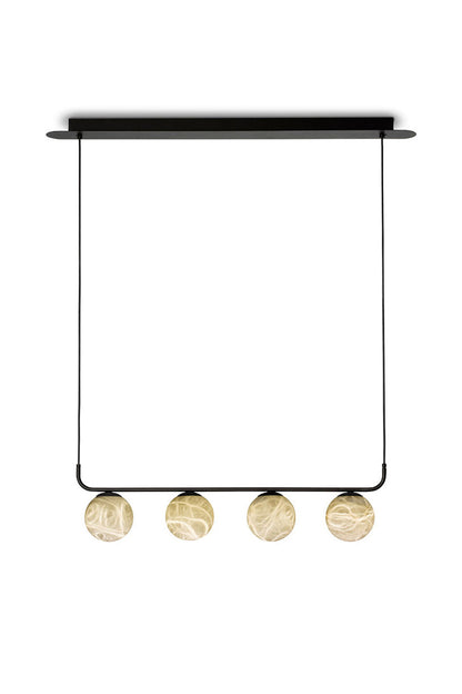 Alabaster Global Linear Pendant - everlamps