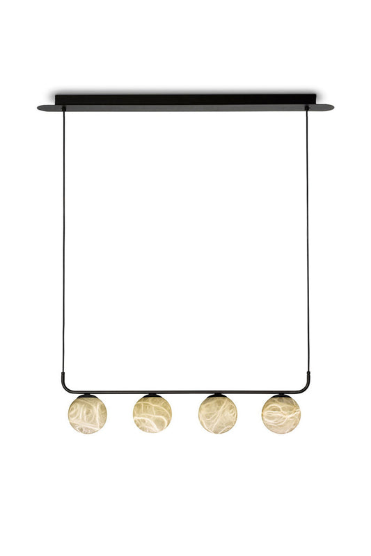 Alabaster Global Linear Pendant - everlamps