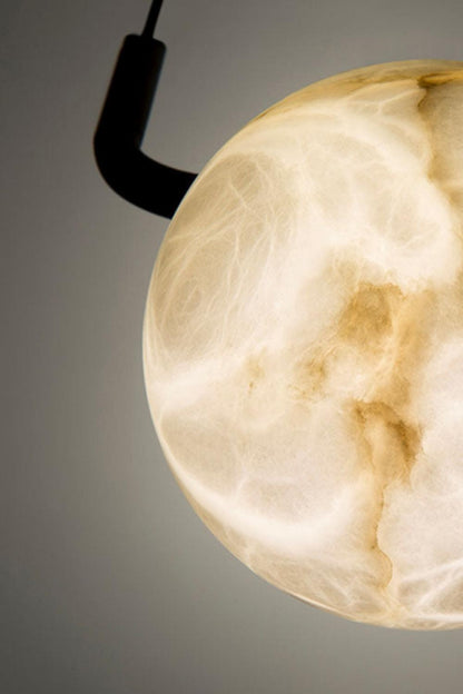 Alabaster Global Linear Pendant - everlamps