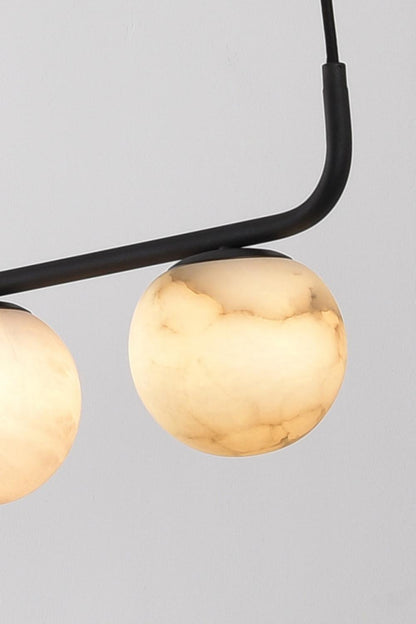 Alabaster Global Linear Pendant - everlamps