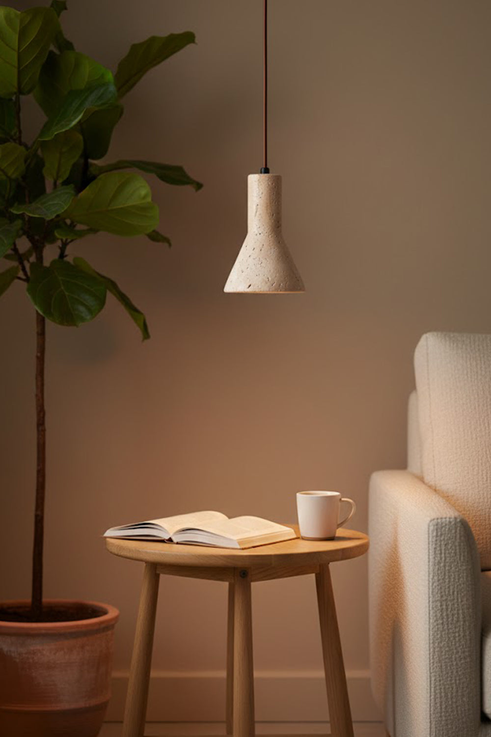 Alchemica Stone Pendant Lamp - view 5 | everlamps