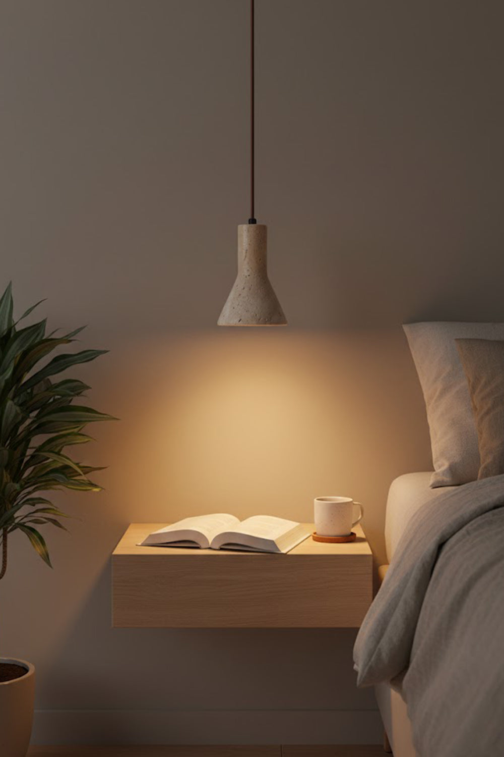 Alchemica Stone Pendant Lamp - view 3 | everlamps