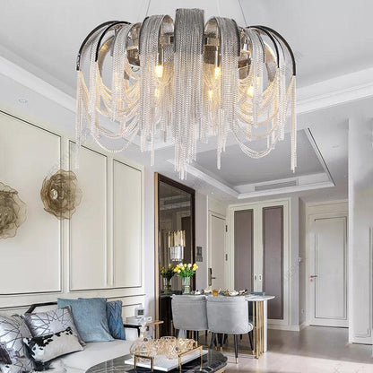 Alisa Luxury Round Decor Chandelier