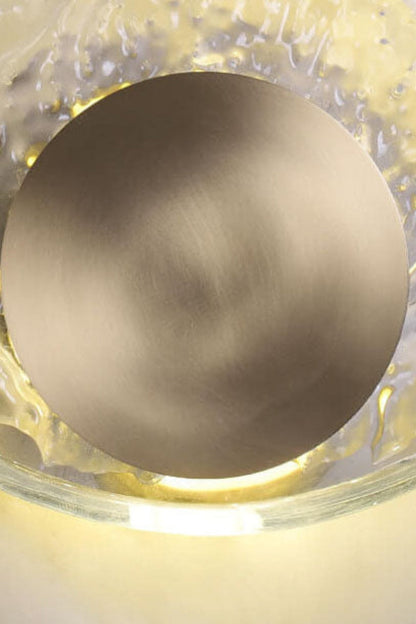 Round Alpes Glass Wall Sconce - view 11 | everlamps
