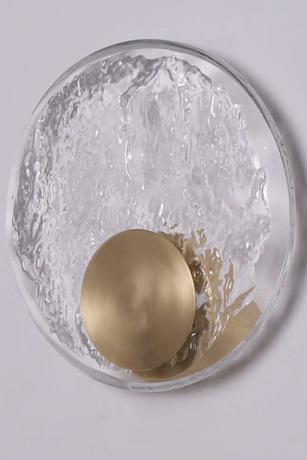 Round Alpes Glass Wall Sconce - view 6 | everlamps