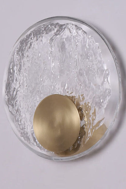 Round Alpes Glass Wall Sconce - view 6 | everlamps