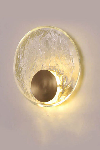 Round Alpes Glass Wall Sconce - view 7 | everlamps
