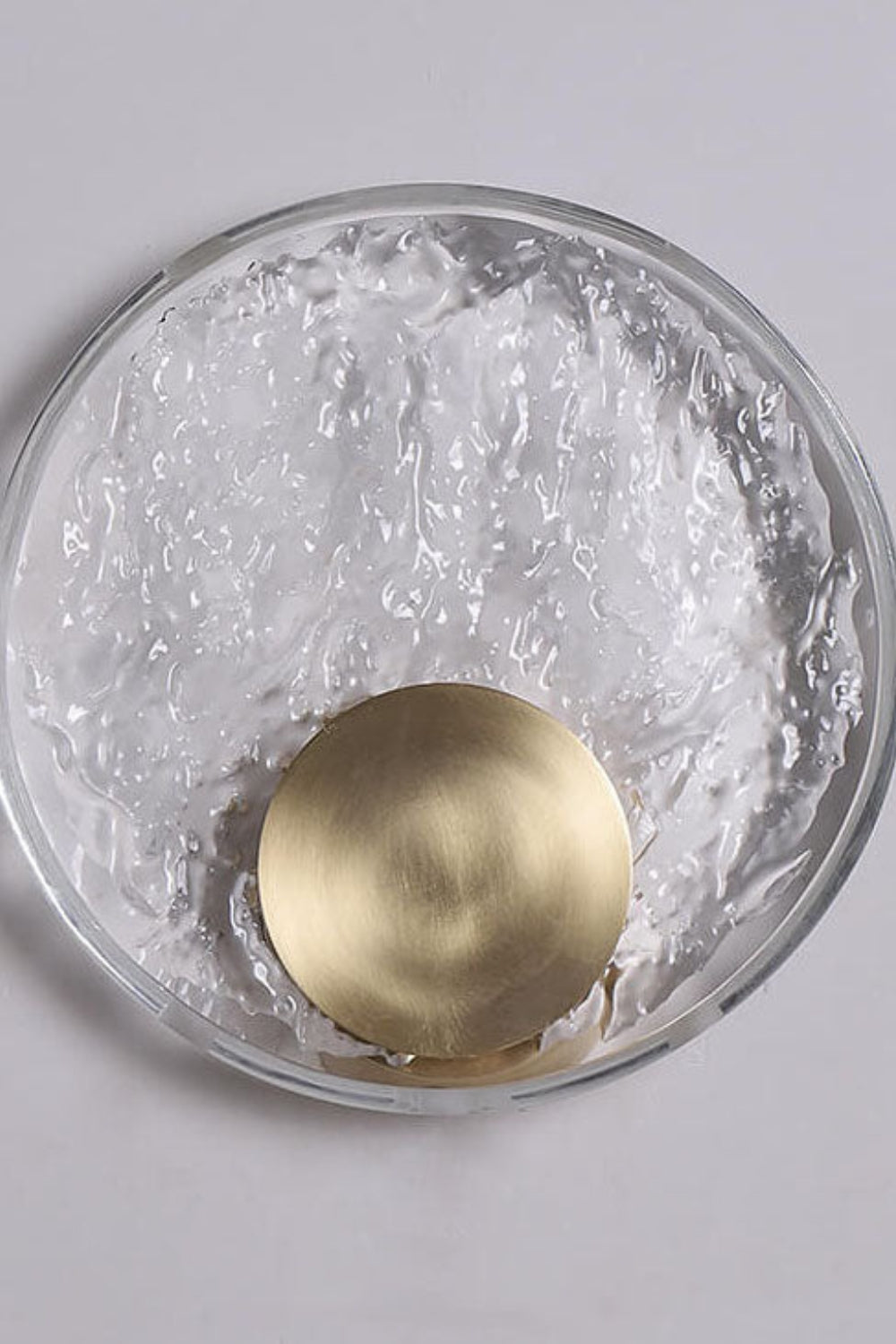 Round Alpes Glass Wall Sconce - view 9 | everlamps