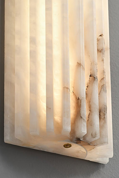Alvia Alabaster Wall Light - view 19 | everlamps