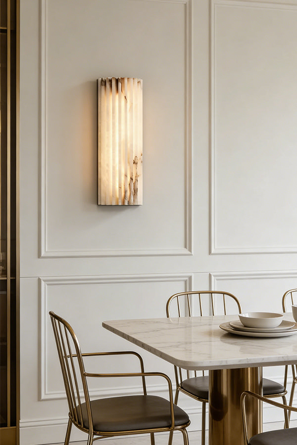 Alvia Alabaster Wall Light - view 12 | everlamps