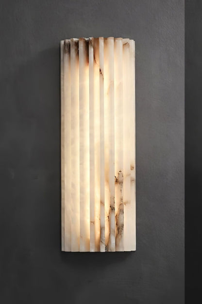 Alvia Alabaster Wall Light - view 6 | everlamps