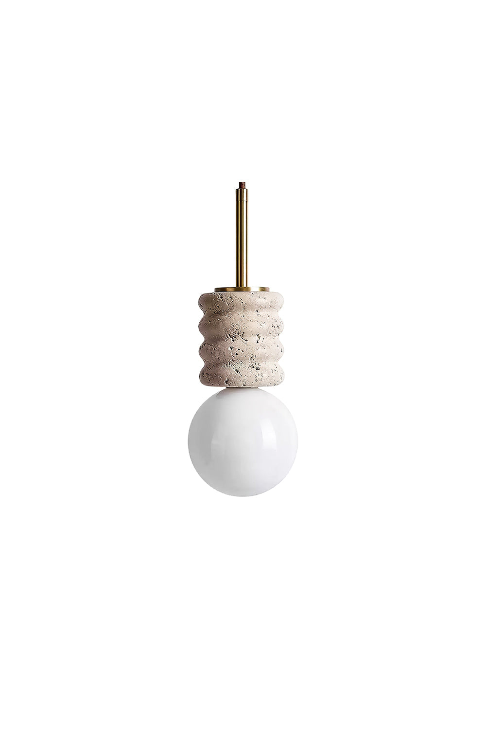 Alvia Travertine Pendant Lamp | everlamps