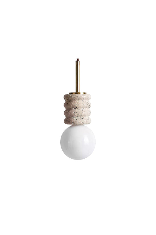 Alvia Travertine Pendant Lamp | everlamps