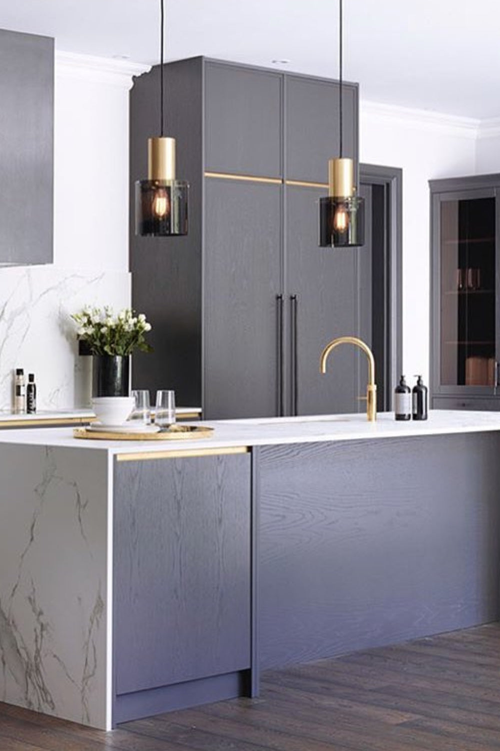 Alyssa Gold Pendant Lamp - everlamps