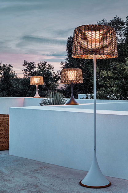 Ambient Mesh Outdoor Floor Lamp - view 6 | everlamps