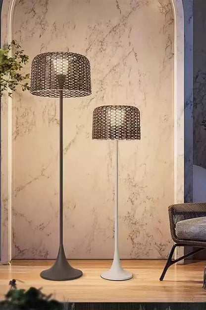 Ambient Mesh Outdoor Floor Lamp - view 8 | everlamps