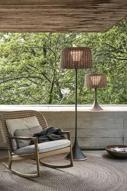 Ambient Mesh Outdoor Floor Lamp - view 10 | everlamps
