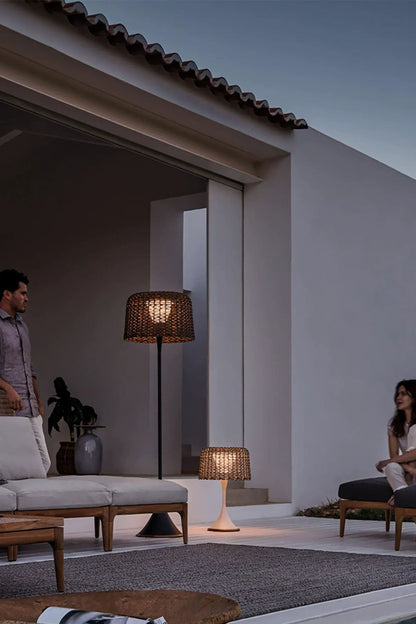 Ambient Mesh Outdoor Floor Lamp - view 12 | everlamps