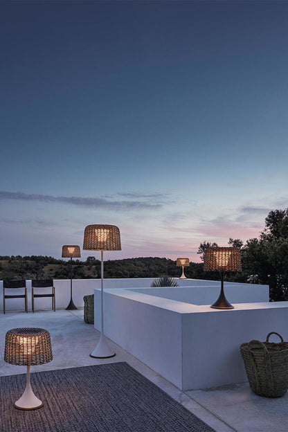 Ambient Mesh Outdoor Floor Lamp - view 3 | everlamps