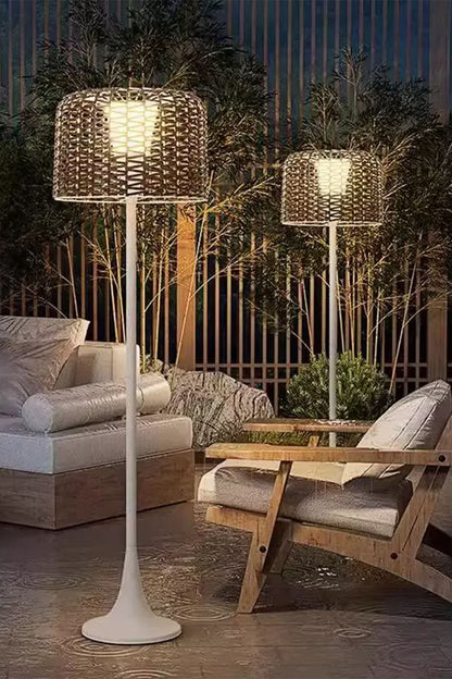 Ambient Mesh Outdoor Floor Lamp - view 4 | everlamps