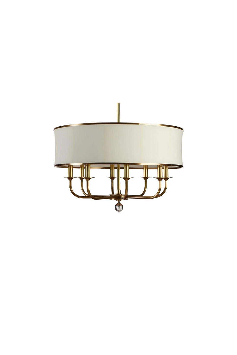 American Brass Simple Chandelier | everlamps