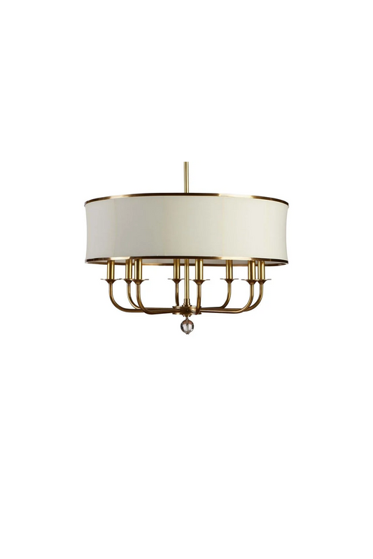American Brass Simple Chandelier | everlamps
