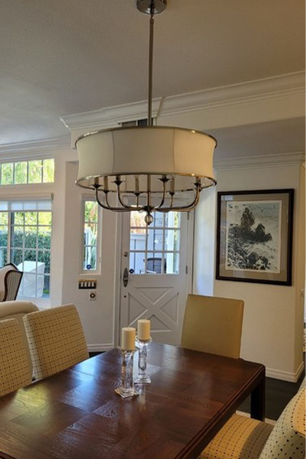 American Brass Simple Chandelier - view 4 | everlamps