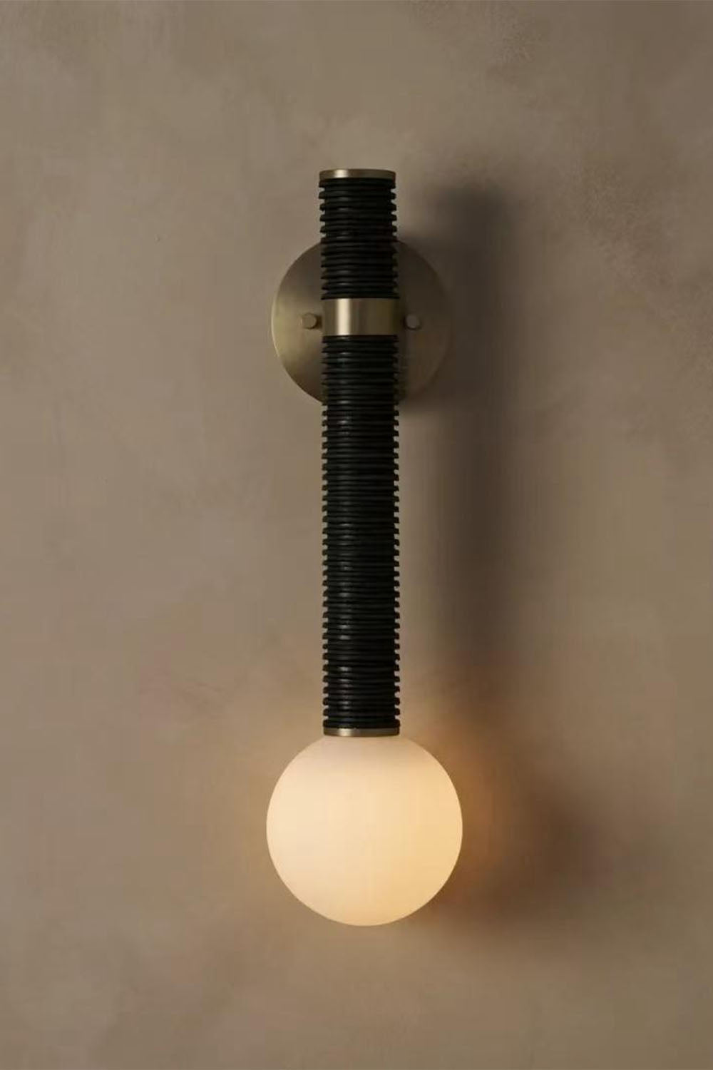 American Leather Wall Lamp - view 6 | everlamps